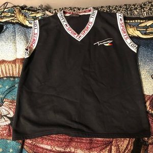 Vintage Tommy Hilfiger Tommy Sports Vest Bootleg